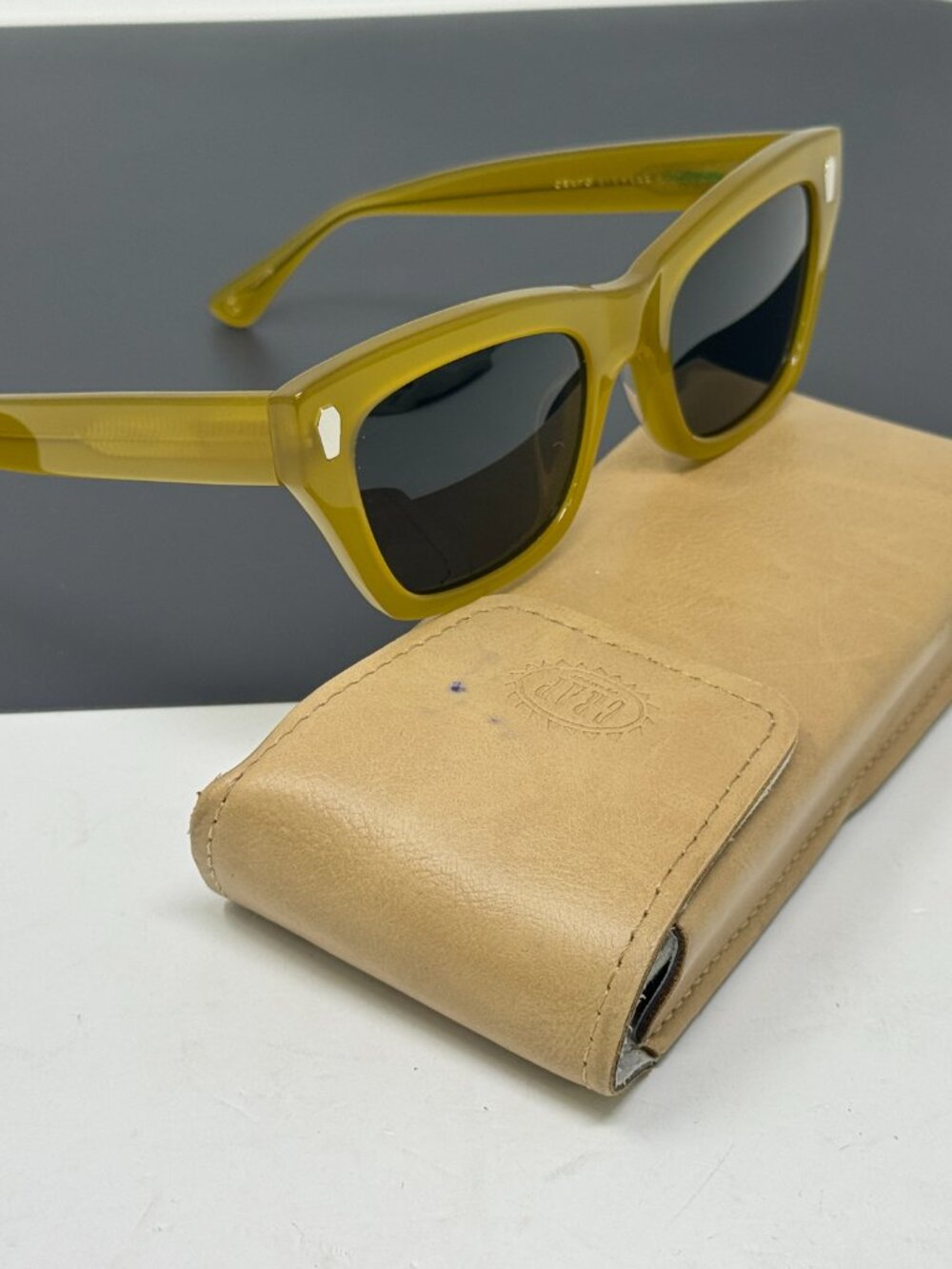 Crap Eyewear The Cosmic Highway Agave Polarized  Sunglasses 48-21 BioaCetate